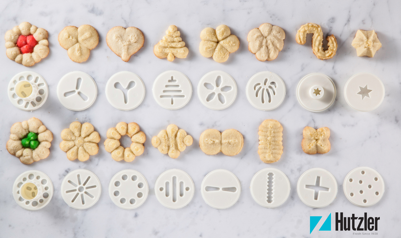 Cookie Press Discs - Cookie Shapes